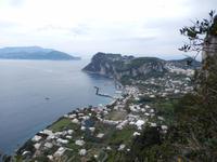 Ausblick über Capri zur Sorrentinischen Halbinsel