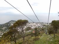 Mit den Sessellift  auf den Monte Solaro