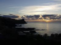 Morgendliche Stimmung am Reiseleiterbalkon
