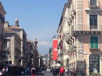 Catania mit Blick auf den Ätna