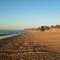 Der Strand in Campofelice di Roccella