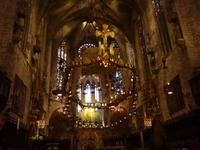 Palma de Mallorca -  im Inneren der Kathedrale 