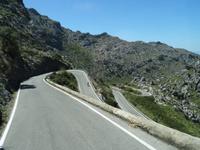 endlose Serpentinen hinauf zum 