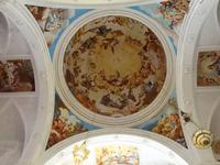 Valldemossa - Blick auf das Deckengewölbe in der Klosterkirche