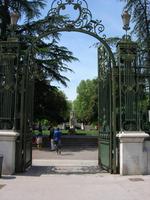 11.5.2015 Dijon, Eingang zum Parc Darcy