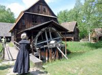 Im Freilichtmuseum in Opplen