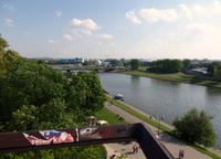 Blick vom Wawel auf die Weichsel