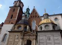 Die Wawelburg zu Krakau, in der Gruft ruht August der Starke