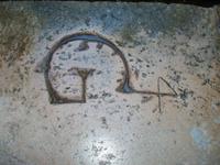 Dubrovnik, Franziskanerkloster, Steinmetzzeichen