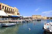 Kreta - Hafen in Rethimnon