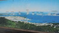 Bildtafel am Aussichtspunkt Richtung La Maddalena