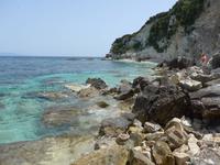 Antipaxos, Badebucht