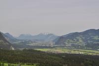 Blick zum Kaisergebirge