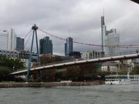 Die Skyline von Frankfurt