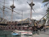 § Mast Segler in Genua