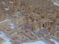 Modell der Stadt Ferrara im Castello Estense
