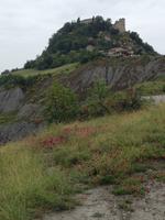 Blick auf Castello Canossa