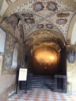 Arkaden Innenhof der ehemaligen Universität Bologna