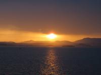 0152 Kreuzfahrt AIDAvita - Adria -Sonnenuntergang vor Korfu