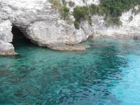 Bottsfahrt - Badestopp vor der Insel Antipaxos