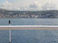 Blick auf Ag. Saranda - eine Hafenstadt im äußersten Süden Albaniens