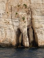 Bootsfahrt - Blick auf die Steilküste von Paxos