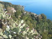 Taormina (Ausblick vom Piazza IX Aprile)