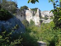 Archäologische Zone in Syrakus (Antike Steinbrüche)