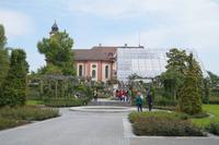 Schlosskirche Mainau mit Palmenhaus
