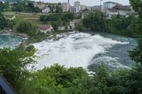 Ein erster Blick auf den Rheinfall