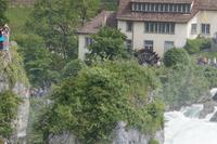 Die Wassermühle am Rheinfall