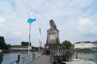 Der bajuwarische Löwe bewacht Lindaus Hafen