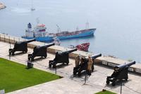 Blick von den Barracca-Gärten in Valletta