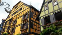 Fachwerk in Riquewihr,Elsass