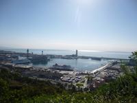 Blick vom Montjuc auf Barcelona 