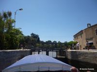 an der Schleuse Fonseranes 