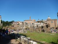 Blick vom Forum Romanum zum Kapitolshügel