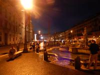Piazza Navona in nächtlicher Beleuchtung