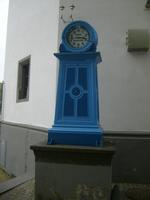 Alter Hochwasseranzeiger am Rhein