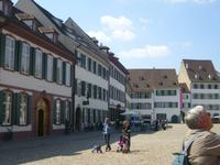der Marktplatz vor dem Münster