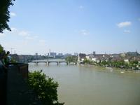 Blick auf den Rhein und KleinBasel