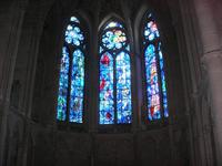 Freitag 22,5,2015 Reims Chagall-Fenster im Chor der Kathedrale