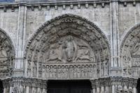 Tympanon Kathedrale von Chartres