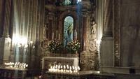 26.05.15: Seitenaltar der seligen Jungfrau und Gottesmutter Maria in der Kathedrale von Monreale