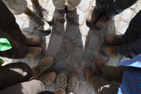 Gute Schuhe braucht man schon