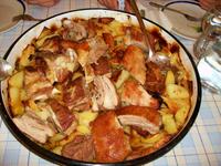 Traditionelles Mittagessen