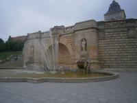 Springbrunnen unterhalb der Hakenterrasse