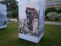 Darstellung des historischen Krantors von Gdansk