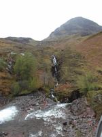 Wasserfall im Glencoe Tal