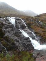 Wasserfall im Glencoe Tal